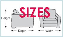 Como (Two Seater) Size Guide